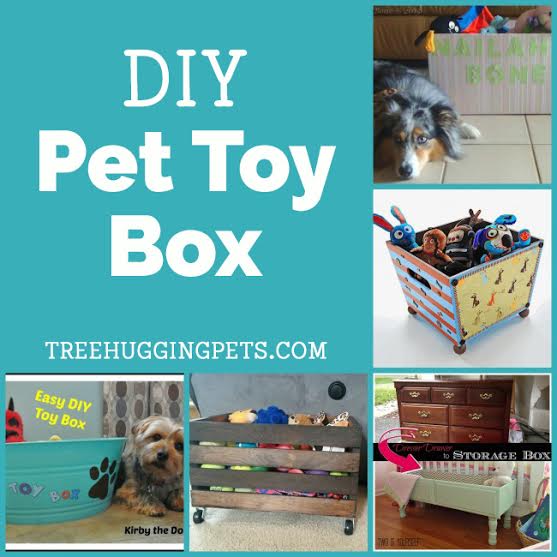DIY Pet Toy Organizers
